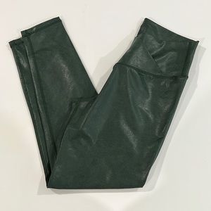 Offline by Aerie - L, green sheen leggings